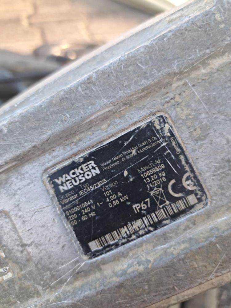 Wibrator budowlany wacker neuson