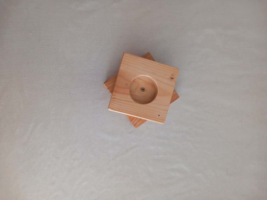Suporte vela - artesanato