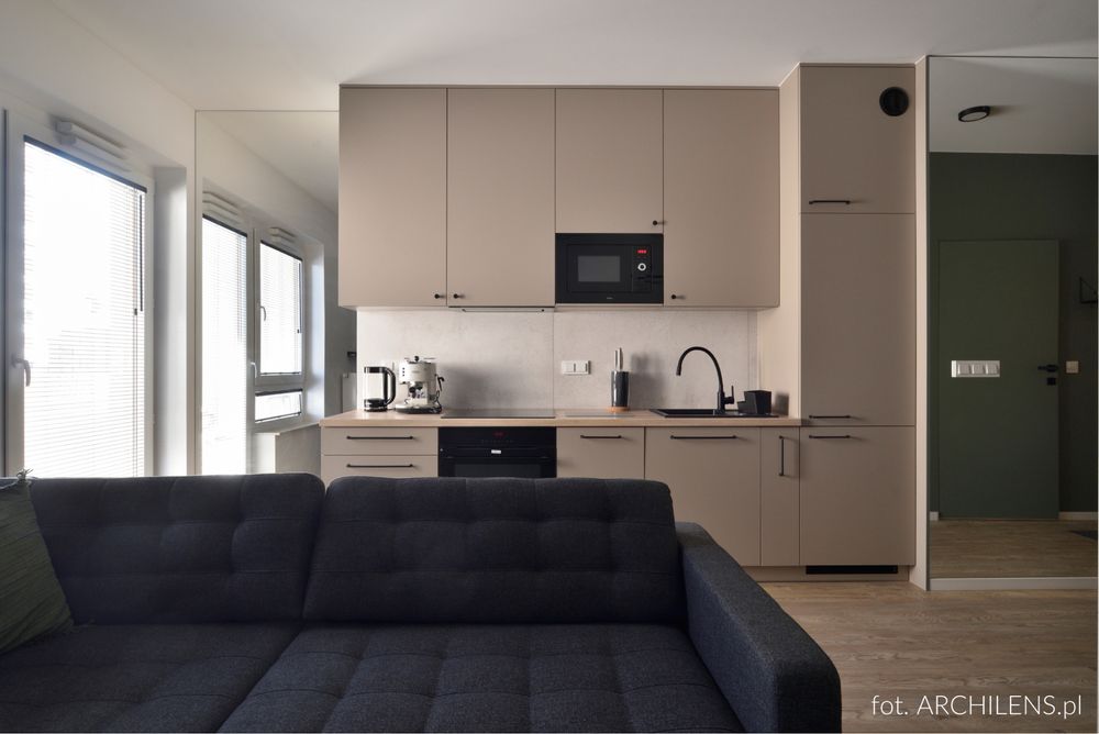 Kawalerka premium – 27 m², pełne AGD, klimatyzacja, Optyków 1