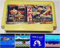 Gra Little Mermaid i Duck Tales 2 Pegasus Nintendo Famicom kartridż dy