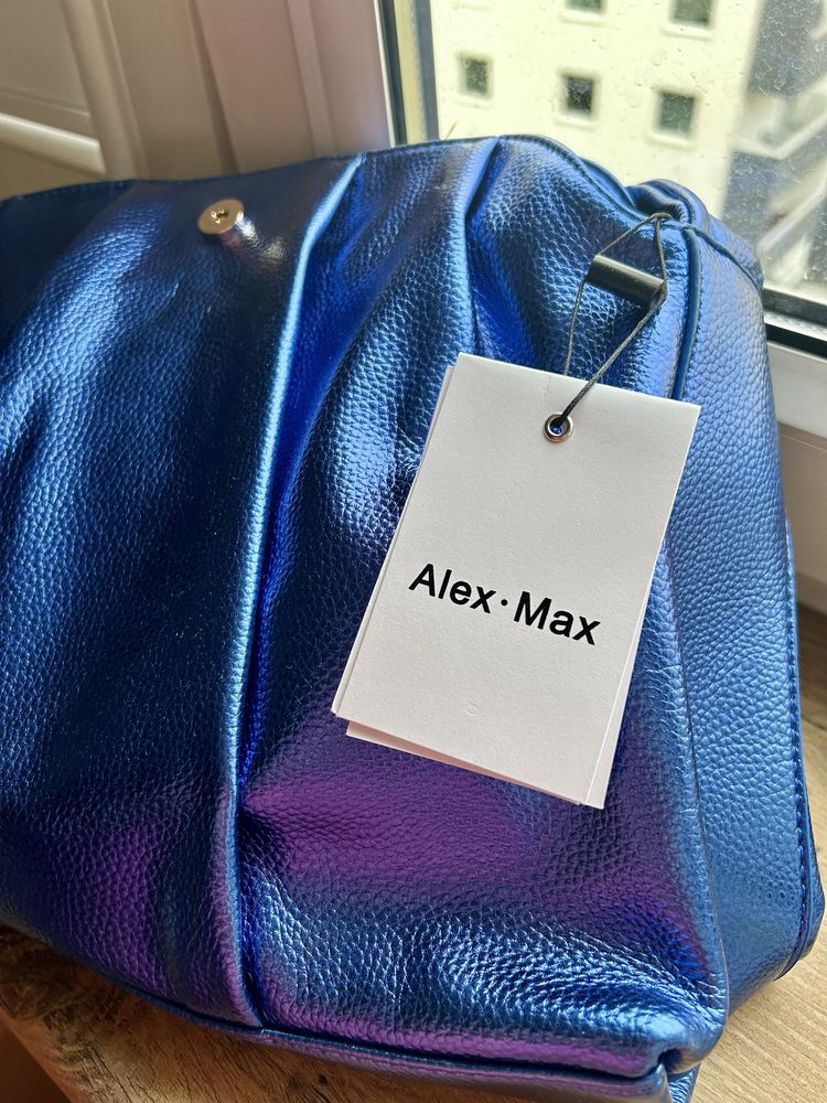 Chabrowa torebka Alex Max