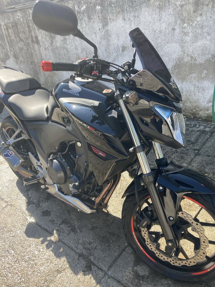 Honda Cb500F Preta