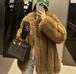 Kontantto futro dluzsze kolnierz hit xs-xl