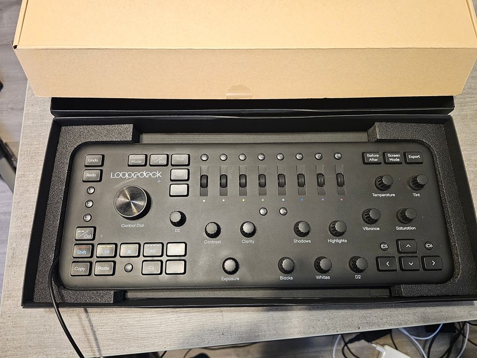 loupedeck + konsola do edycji