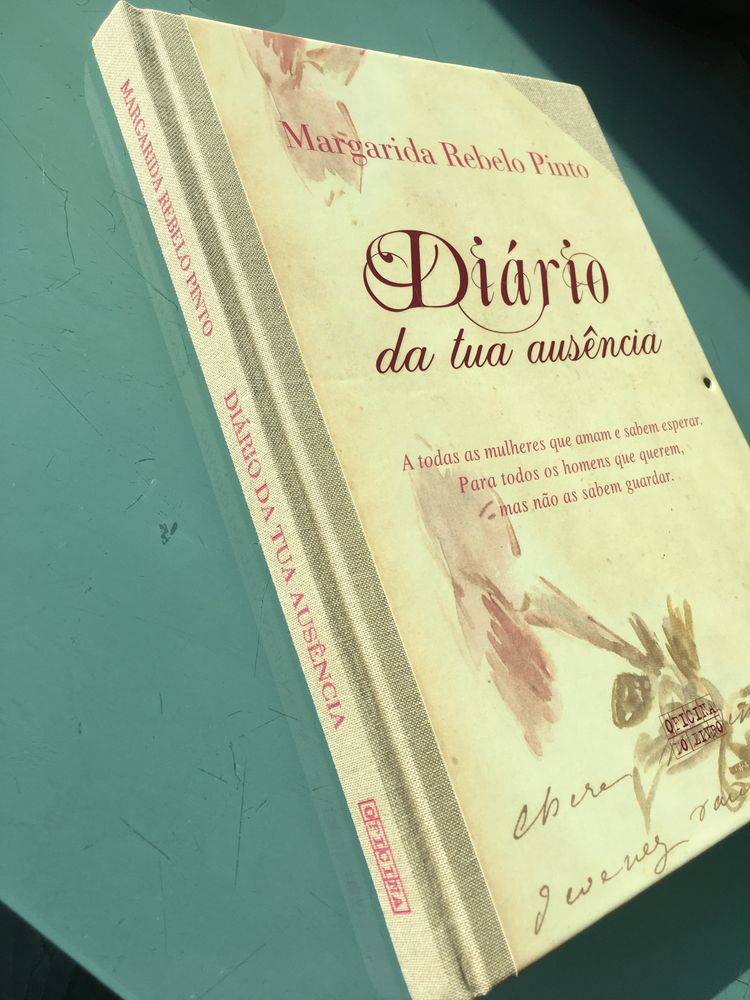 Livro Diário da tua ausência, de Margarida Rebelo Pinto