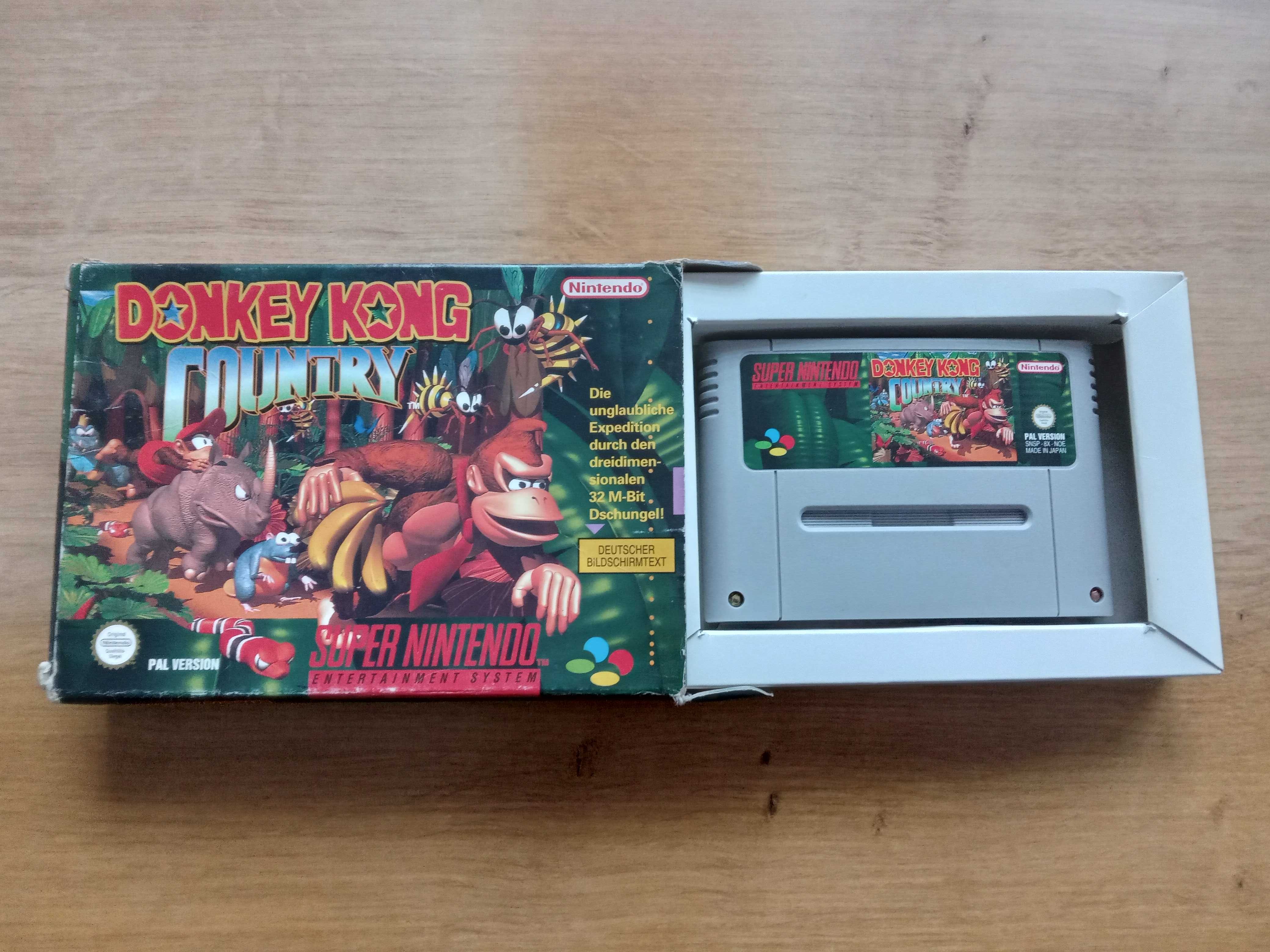 Gra SNES - Donkey Kong Country - PAL - BOX - INSTRUKCJA
