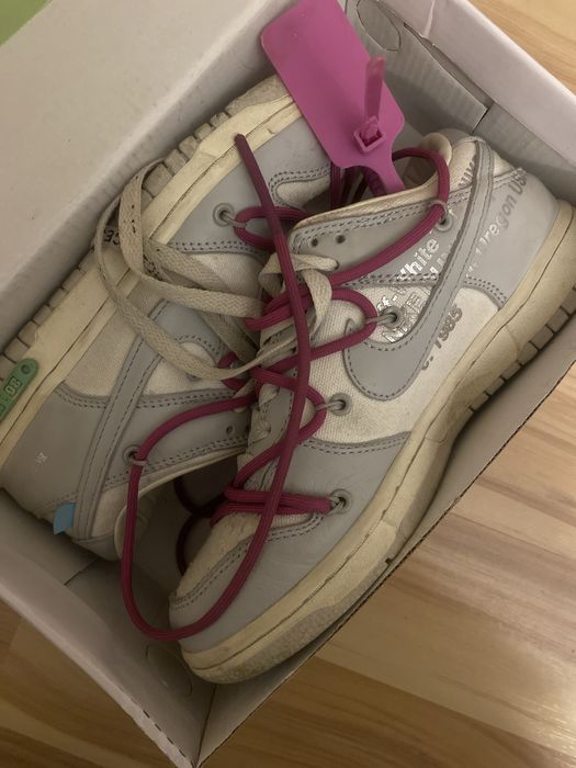 Nike Dunk Low Off-White Lot 30/50 – oryginał