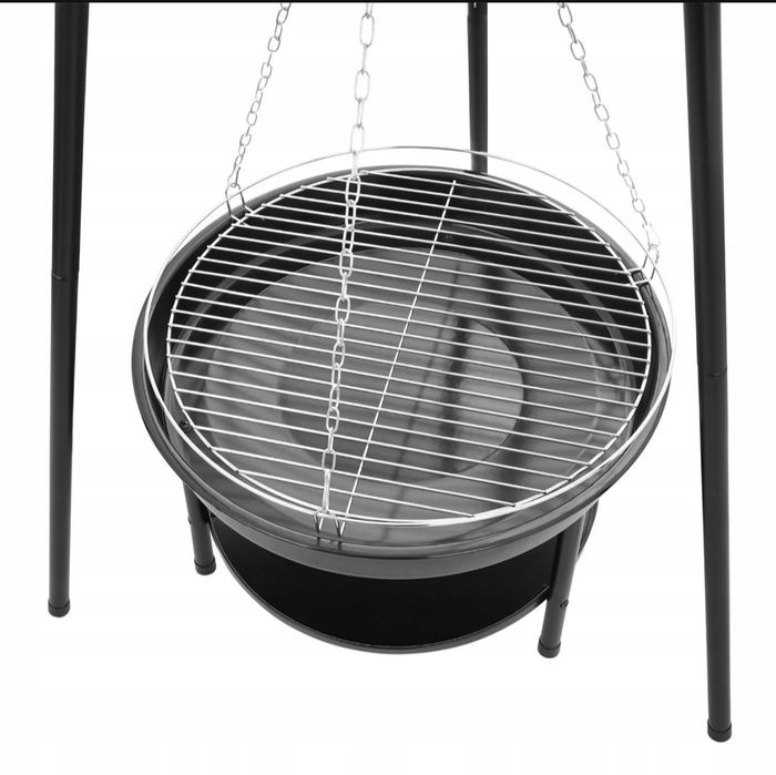 HIT GRILL 2w1 Palenisko ognisko ruszt na działkę do ogrodu na biwak