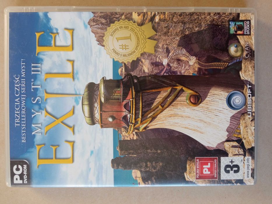 Myst III 3 Exile gra komputerowa na PC Sprawna