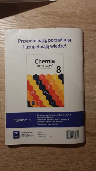 Ciekawa chemia 8 zeszyt ćwiczeń WSip