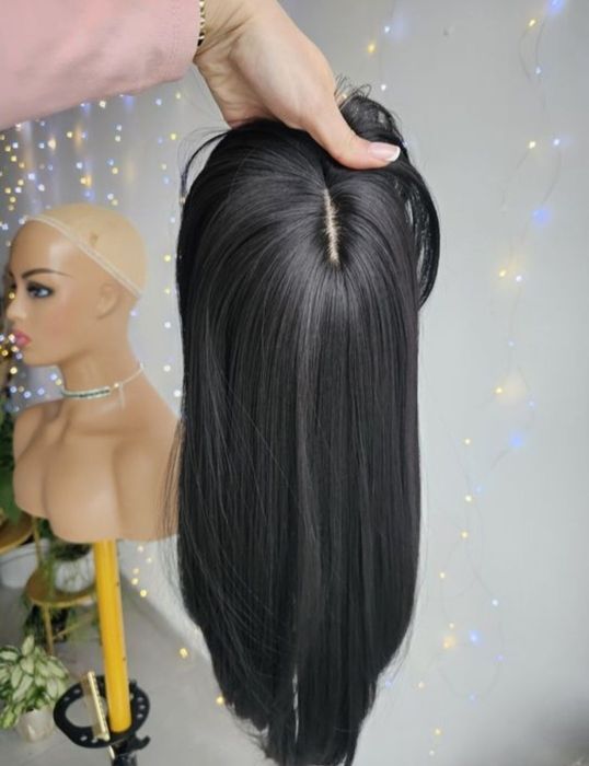 Wiola tiper topper czarny pełne pokrycie naturalny efekt