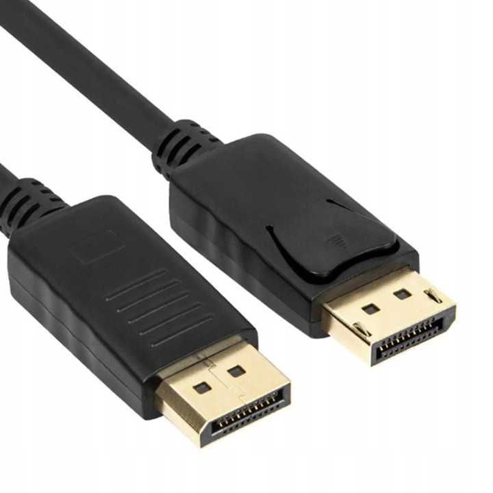 Kabel DisplayPort na DisplayPort DP-DP 4K 2m ** Video-Play Wejherowo