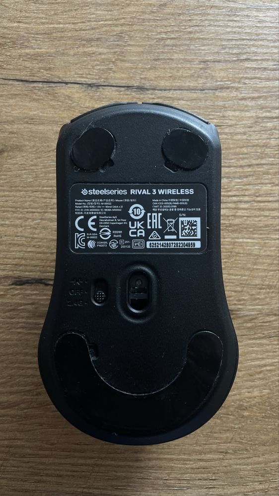 Myszka bezprzewodowa steelseries rival 3