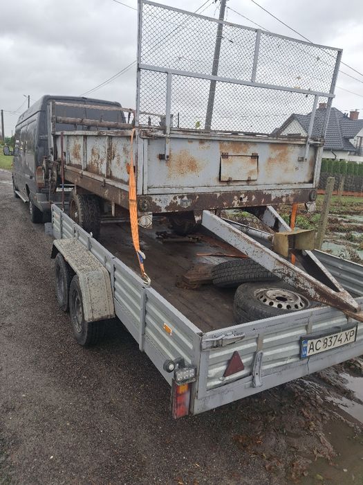 Розкидач органічних добрив 2,5т.