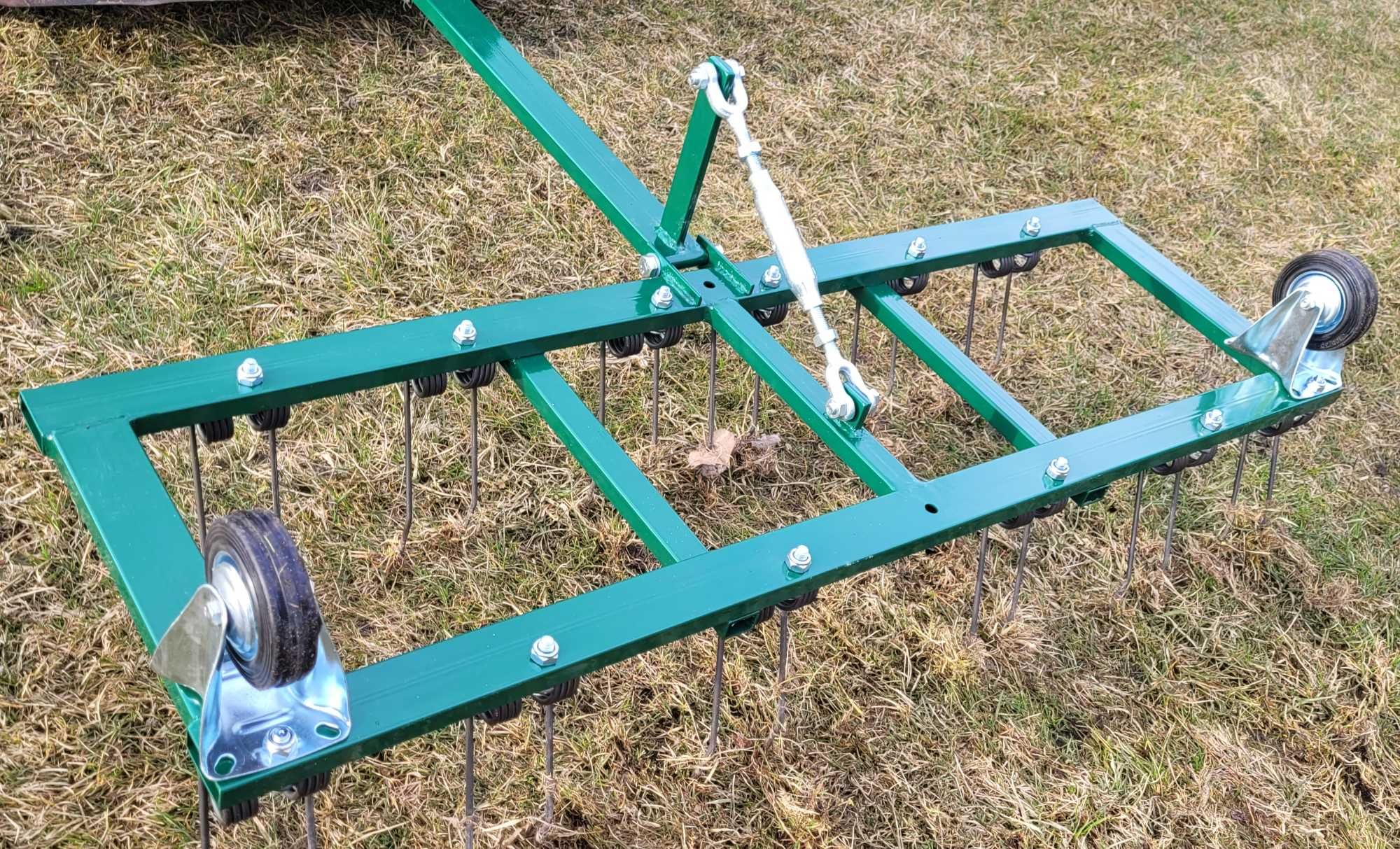 aerator do kosiarki traktorka quada brona wertykulator areator grabie