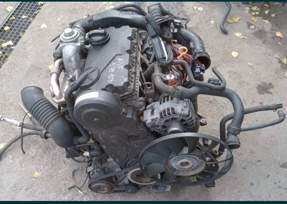 Мотор б/у 1.9 TDi AVF AWX AJM ATJ AVB VW Passat B5 SuperB A4 A6 двигун