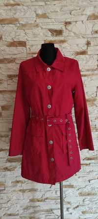 Czerwony płaszcz wiosenny Street one, rozmiar L/XL