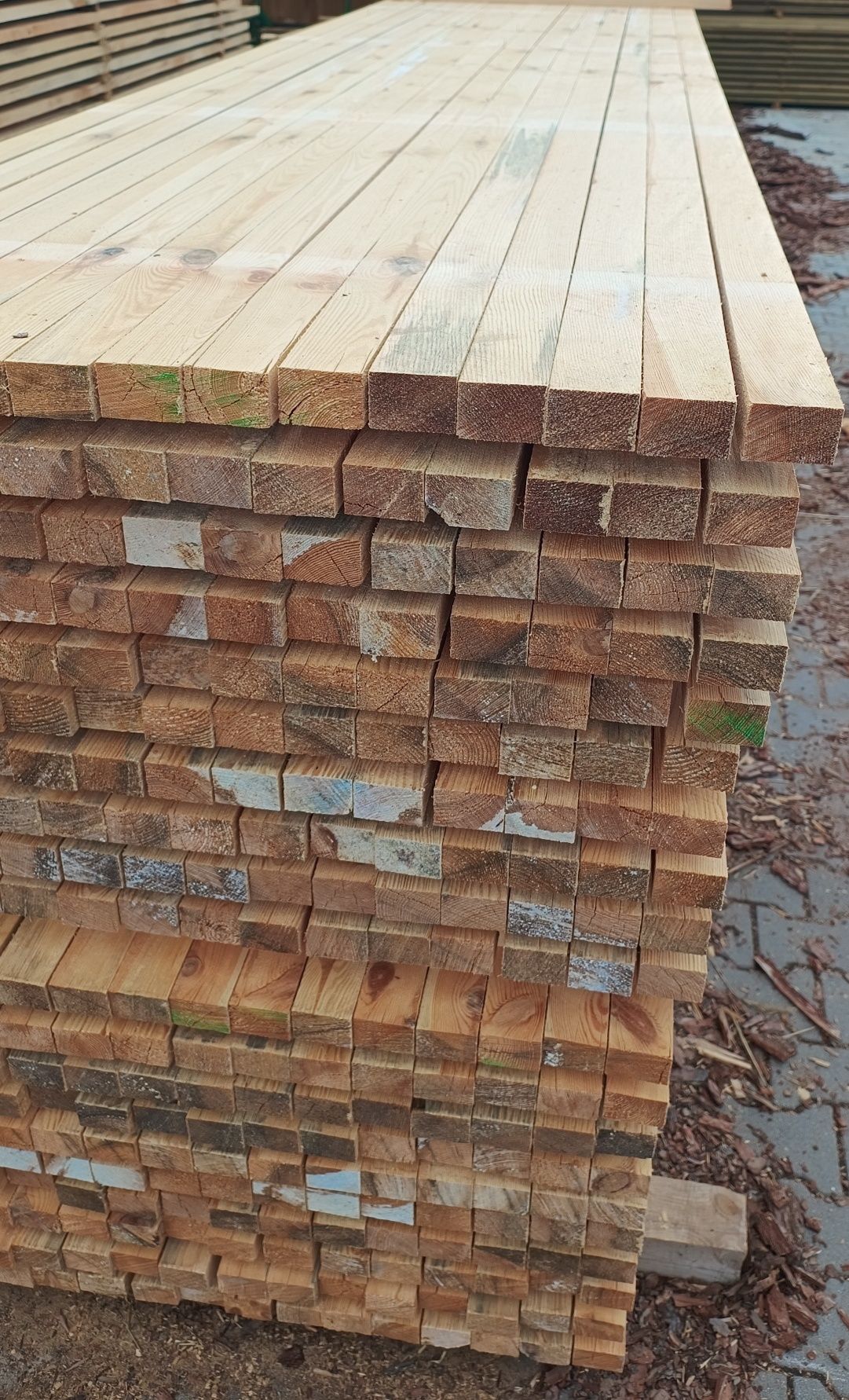 Tartak Łaty drewniane 40x60 mm kontrlaty