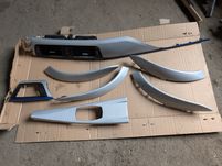 BMW 3 F30 F31 F32 F33 F34 F35 декор молдинг накладки Hexagon Алюминий
