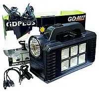 Зарядная станция GD8077 40000m Повербанк Солнечная панель Фонарь Лампы