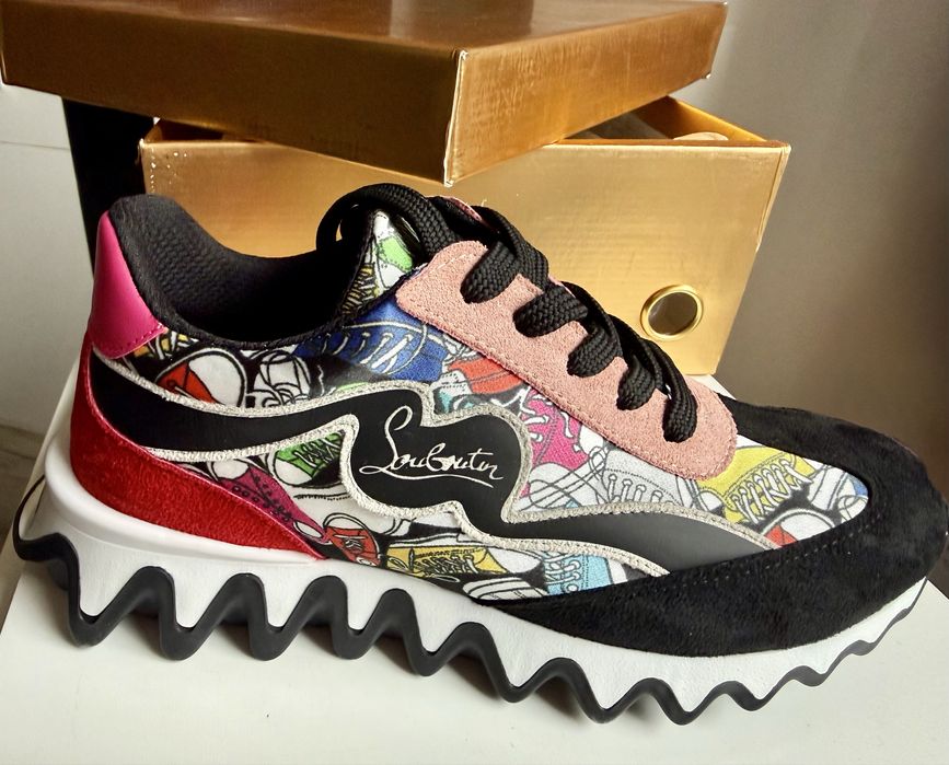 Buty damskie sneakersy Lobutouine