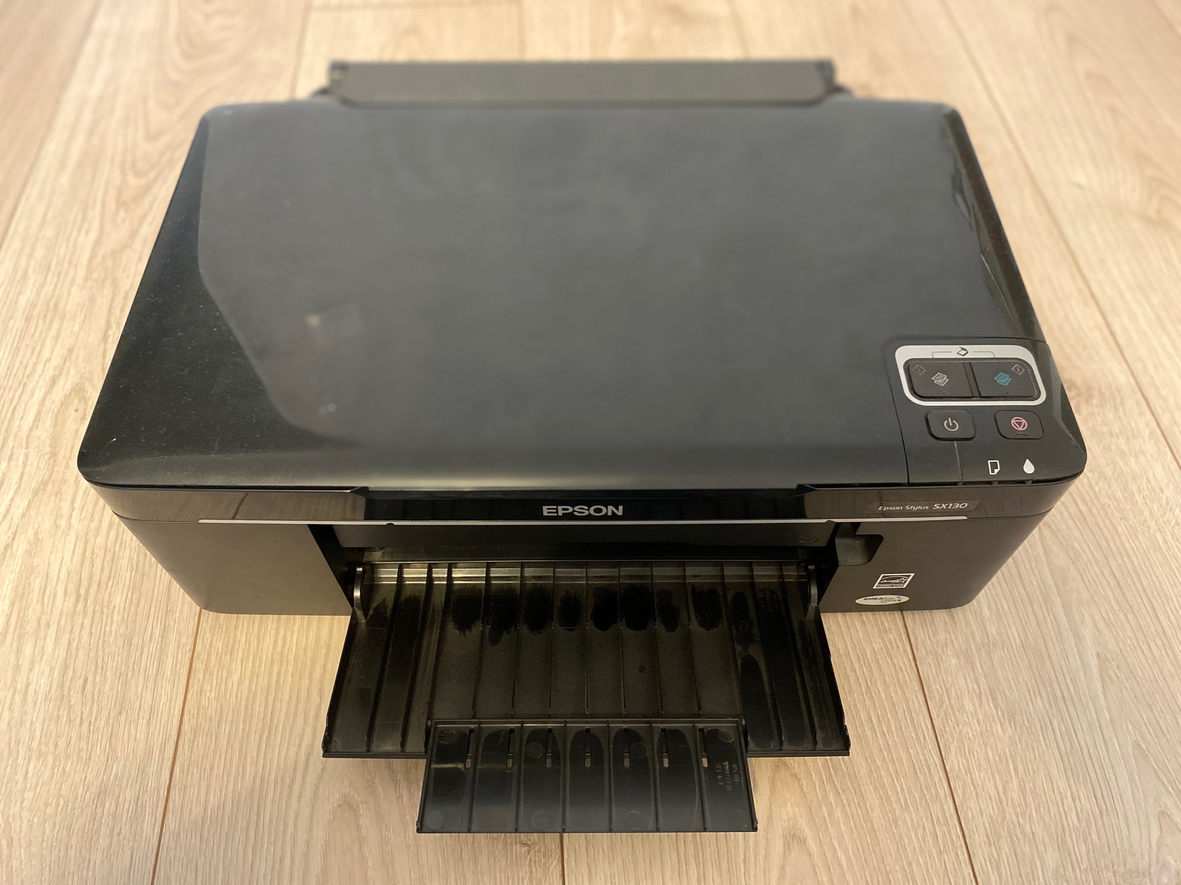 Принтер Epson stylus sx 130 на запчасти, разборка принтера. Катриджи