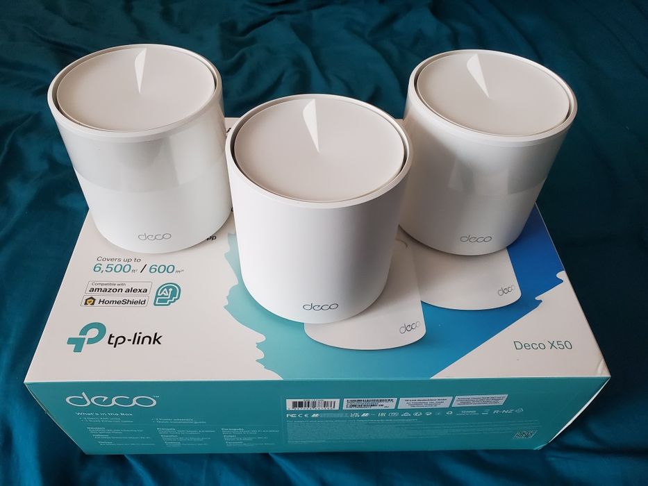 TP-LINK DECO X50 Mesh Wi-Fi-6 System (3-pack)