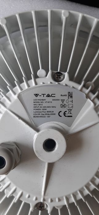 Campânula Led 100W Nova