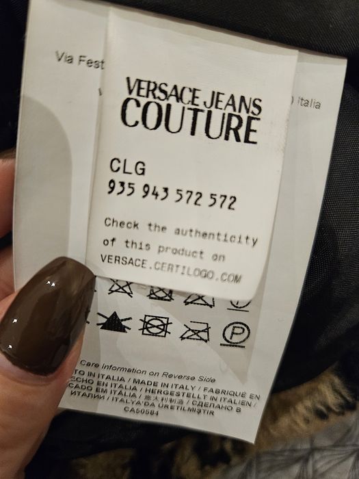 Casaco de pêlo Versace