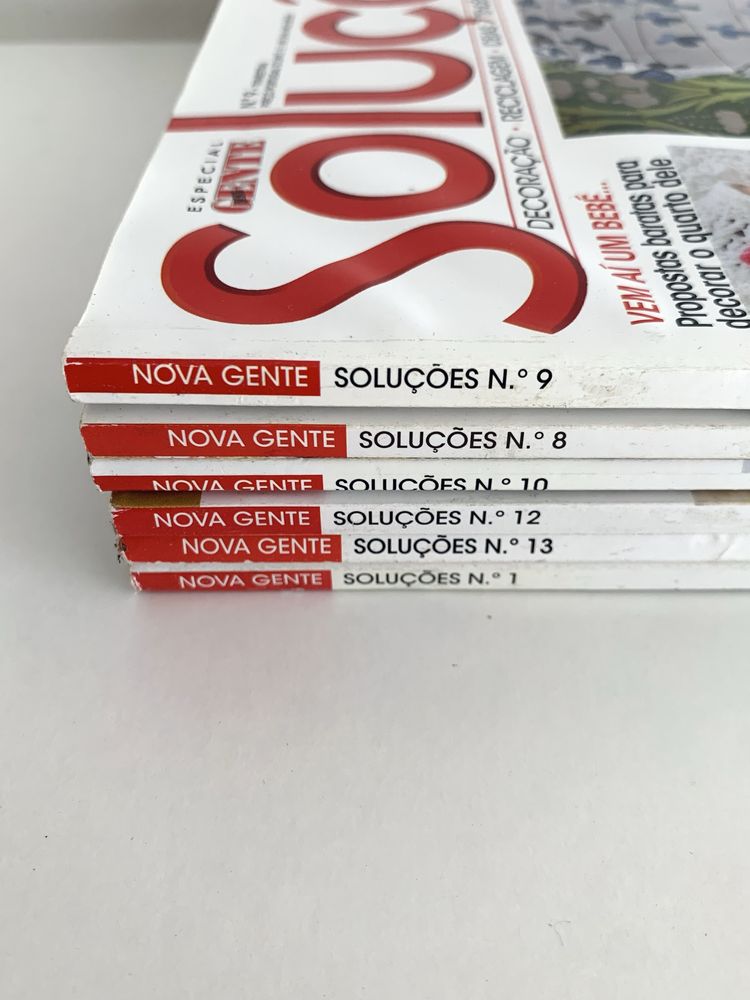 Conjunto 6 Revistas Soluções