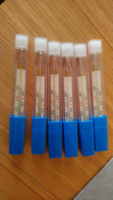 Termometr lekarski szklany