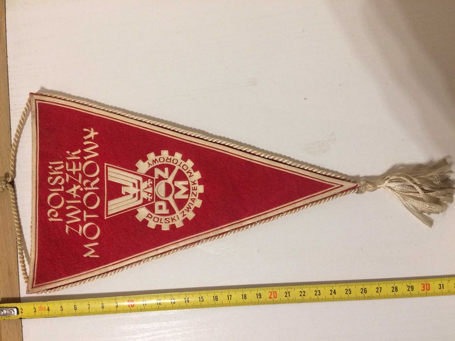 Proporczyk Polskiego Związku Motorowego  z PRL