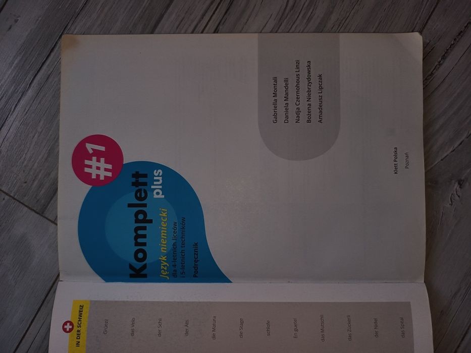 Podręcznik komplett plus 1 niemiecki