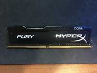 Пам'ять Kingston HyperX DDR4 2666 16GB Fury Black