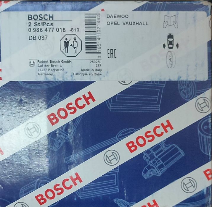 Барабан тормозний Daewoo Lanos, Nexia ( c ABS ) Bosch