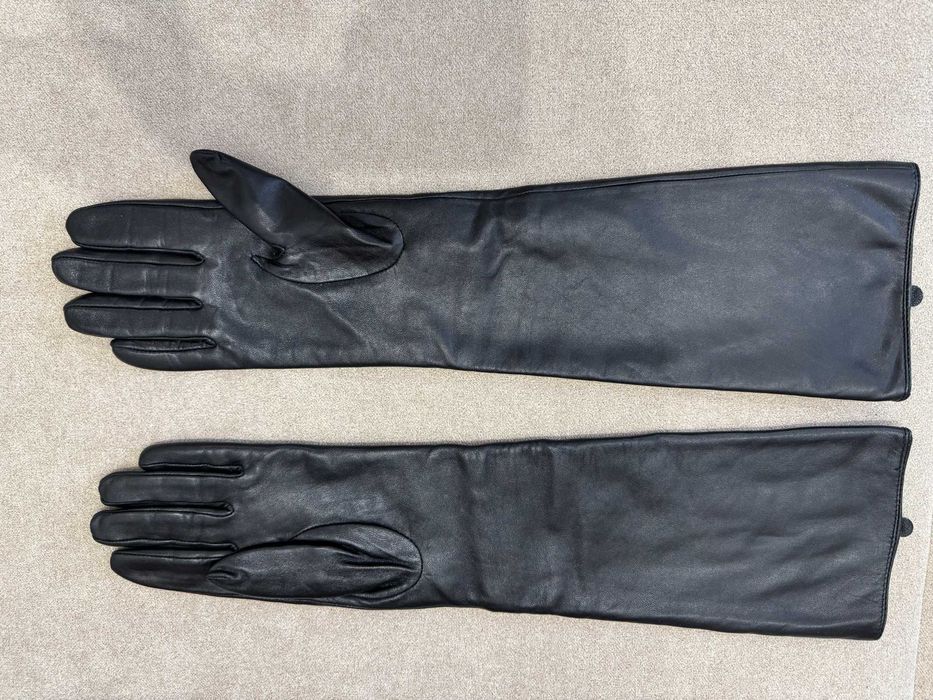 Продам довгі шкіряні перчатки!