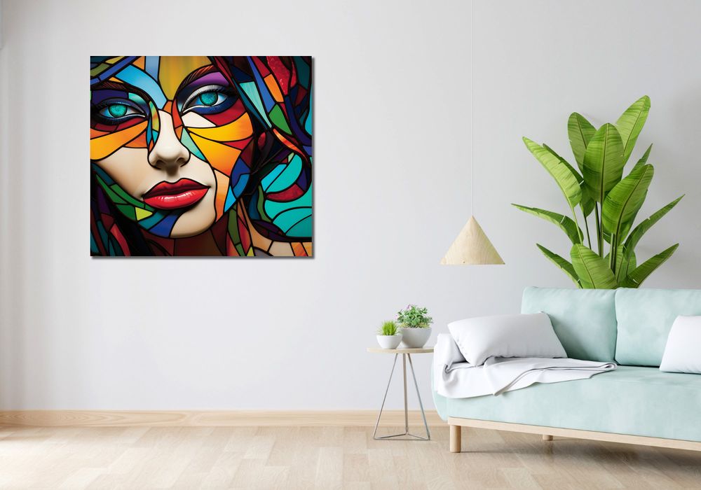 Obraz 100x90cm Spójrz Mi W Oczy