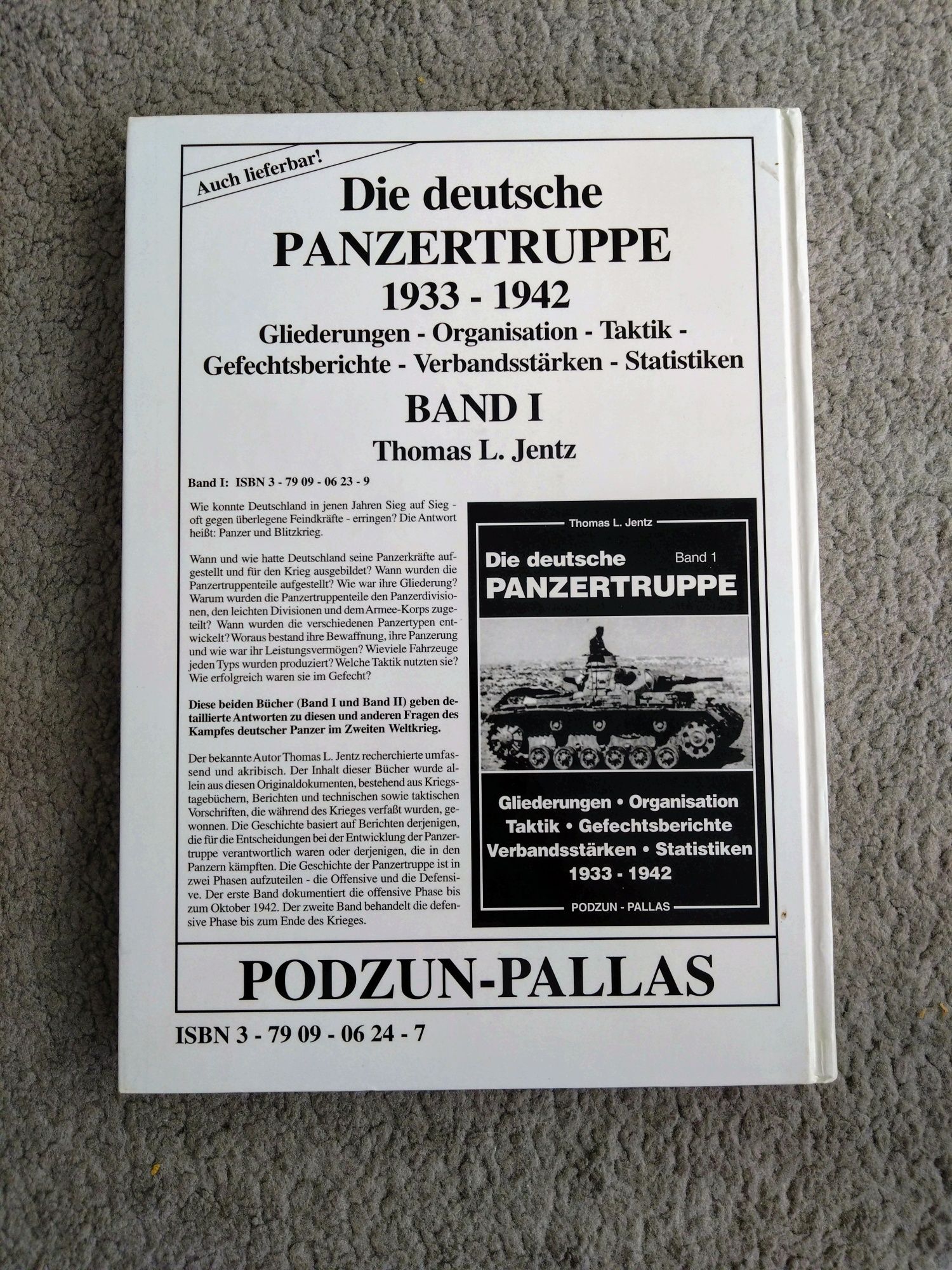 Die Deutsche Panzertruppe - Niemiecki oddział Czołgów - Tom 2