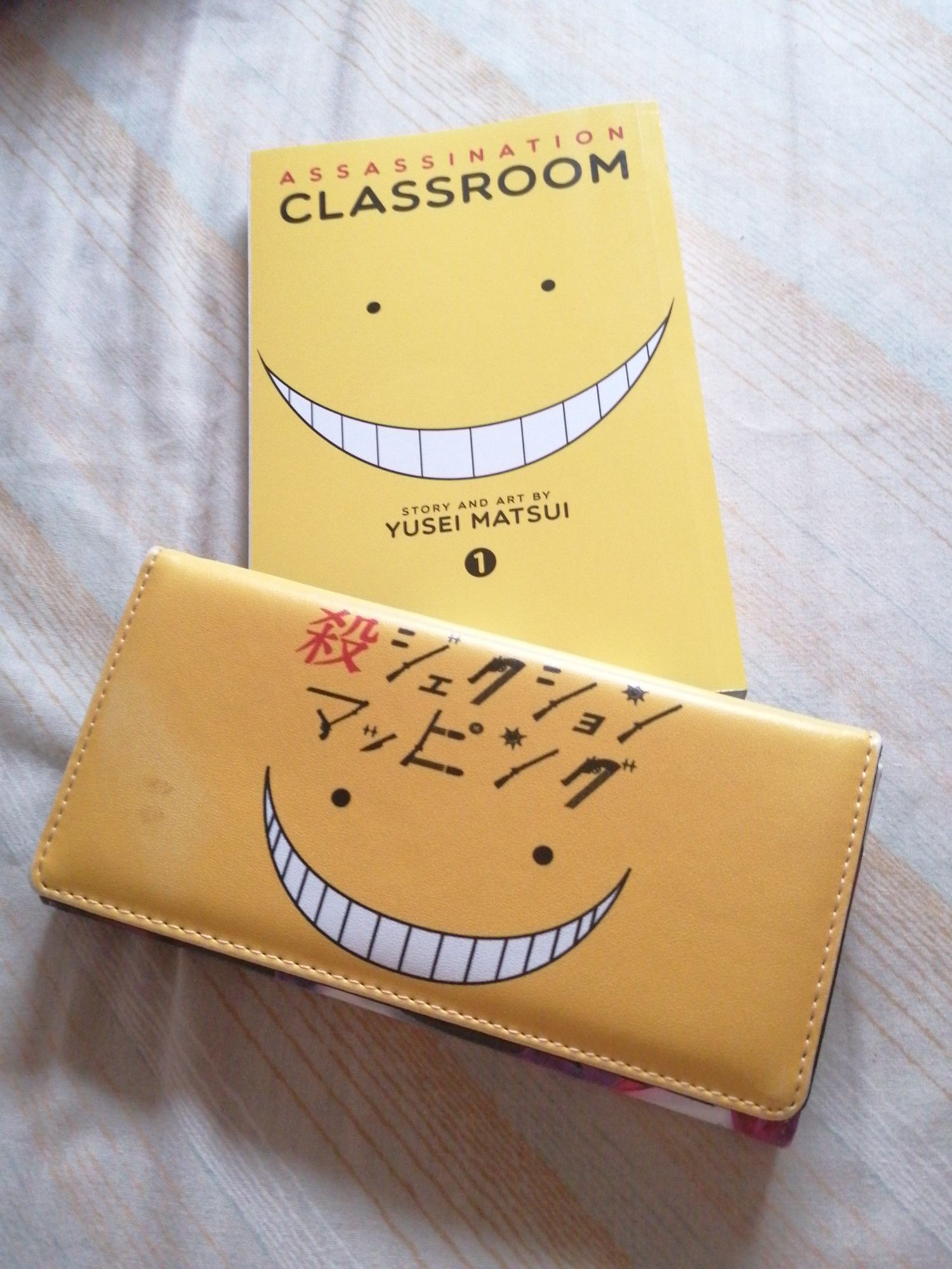 Manga  e carteira de Assassination classroom 1