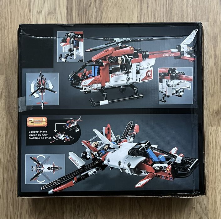 Lego Technic спасательный вертолет,лего вертоліт(гелікоптер)