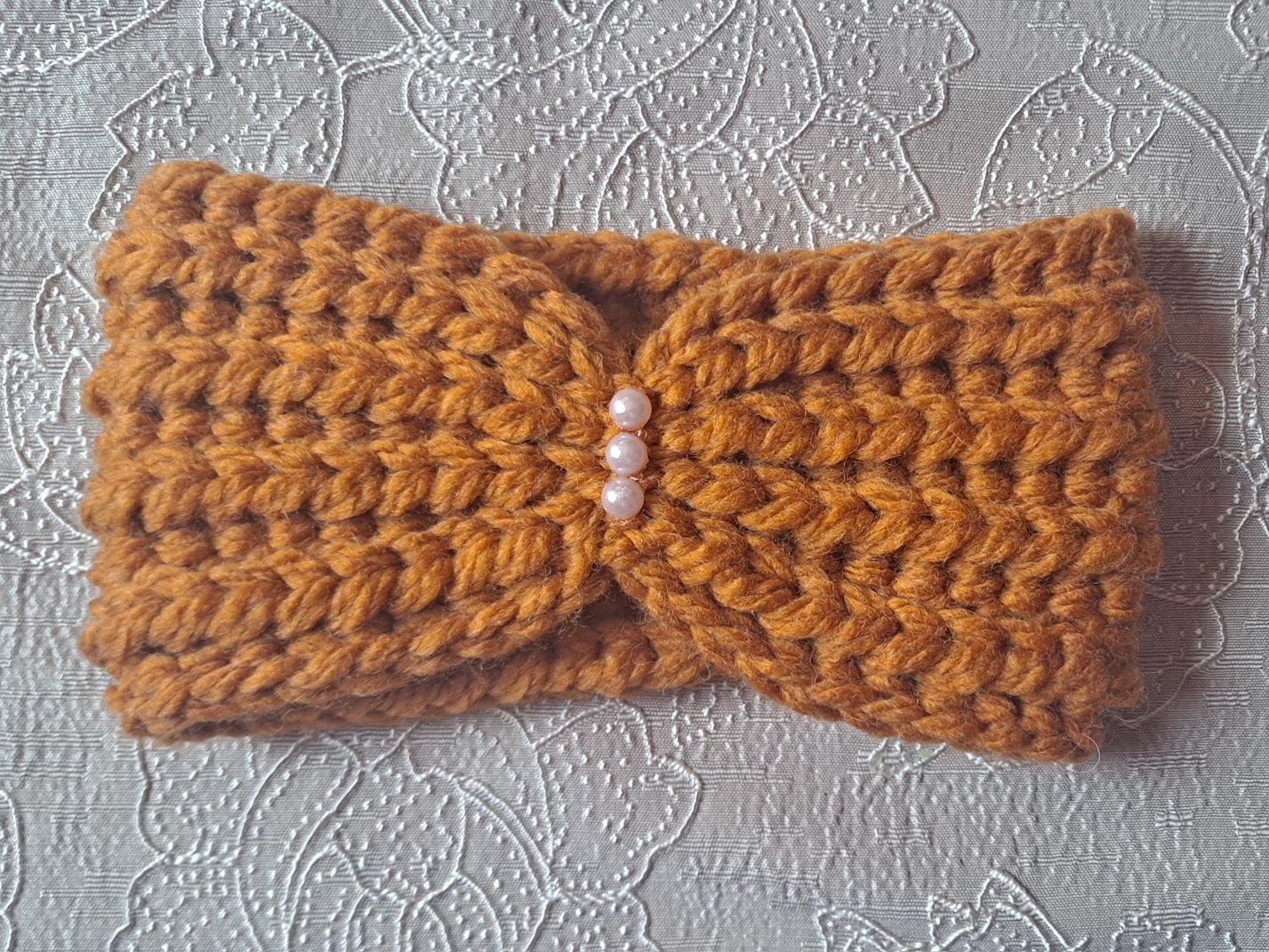 Opaski damskie handmade na szydełku