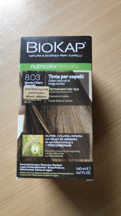Farba do włosów Biokap