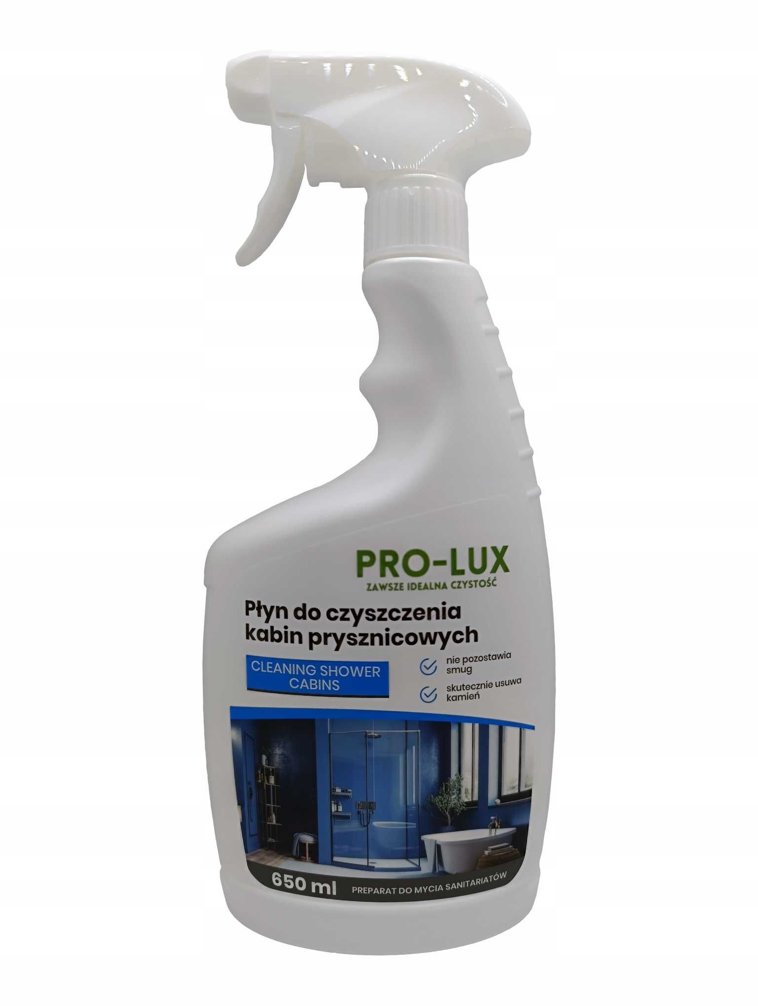 PRO-LUX CKP650 Do czyszczenia kabin prysznicowych 650ml.