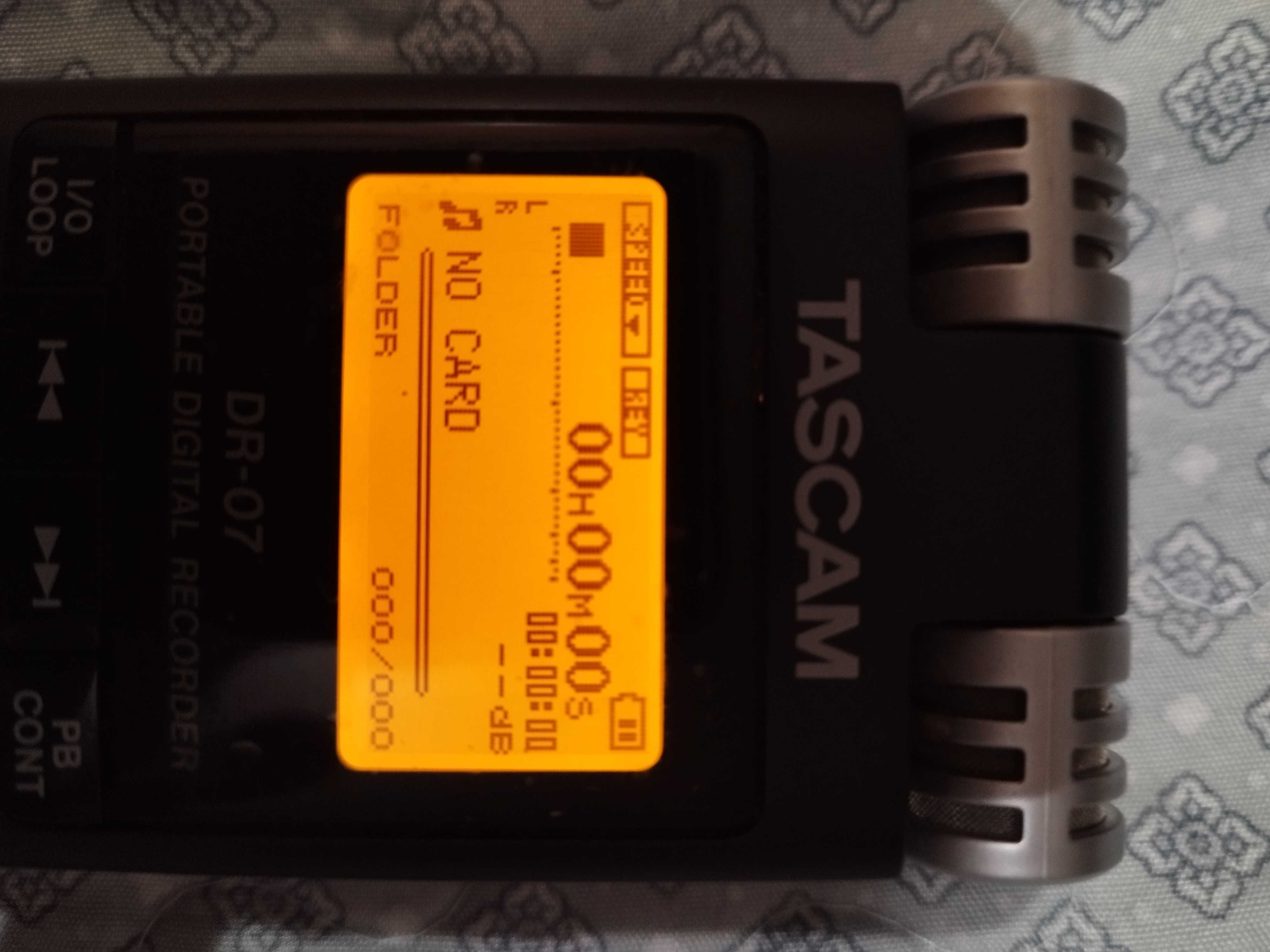 Dyktafon Tascam DR-07