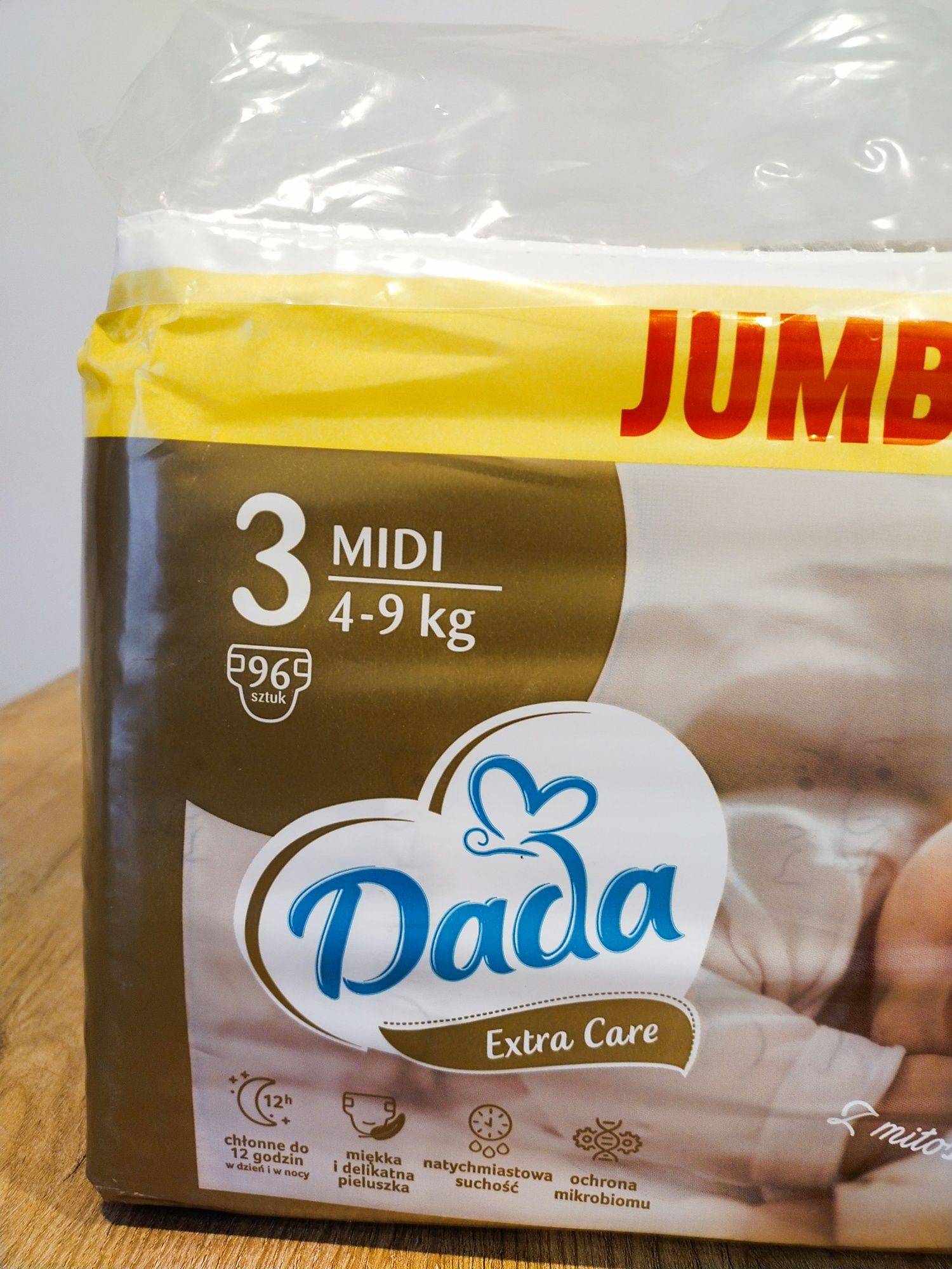 Pampersy Dada 3 Jumbo Bag 96 szt