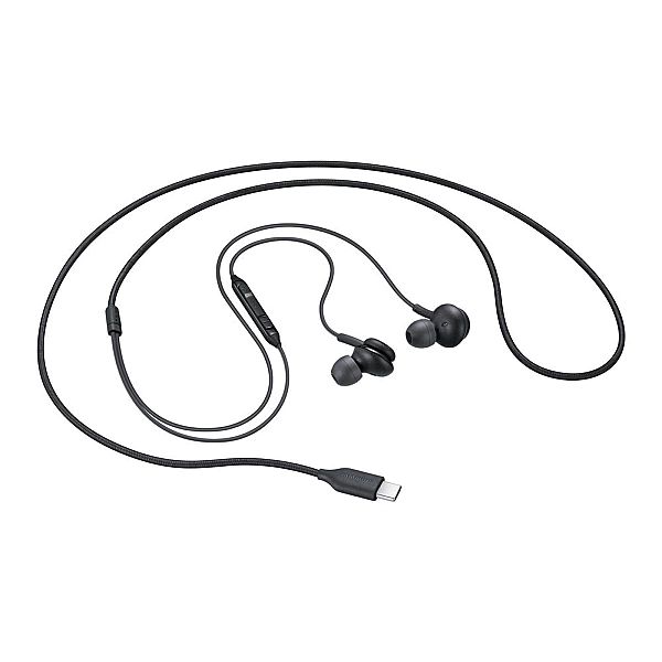 Słuchawki Samsung AKG EO-IC100BBEGEU przewodowe dokanałowe USB-C - cza