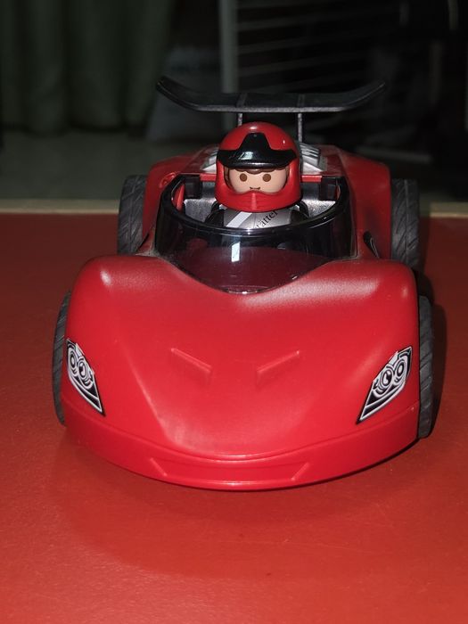 Playmobil Carro de Corrida Vermelho com Piloto