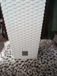 Doniczka Rattan Plastikowy