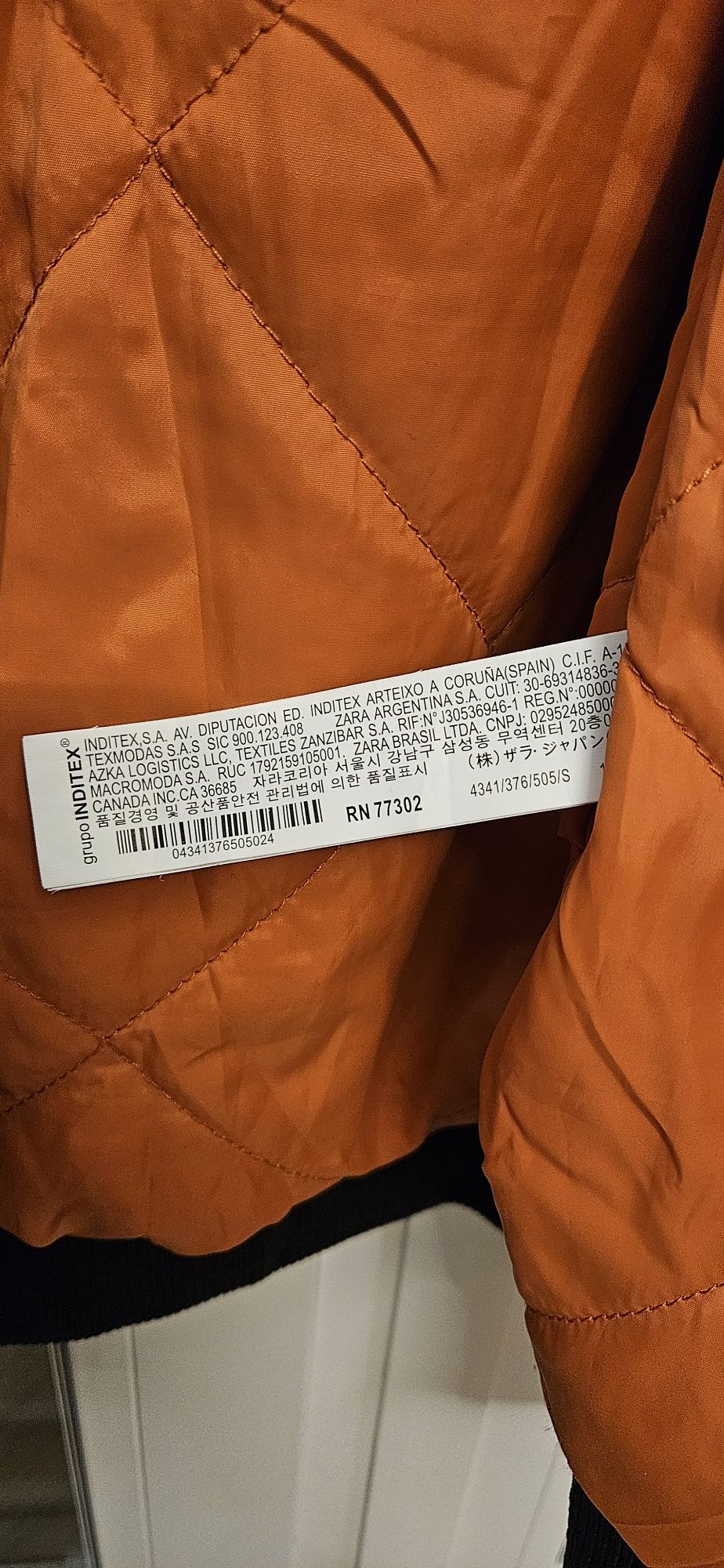 Kurtka Męska Młodzieżowa Zara man Zielona Modna Elegancka