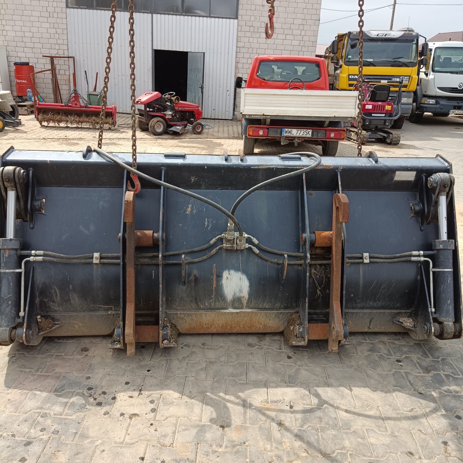 Łyżka szczęka 4w1 jcb q-fit 4cx 3cx